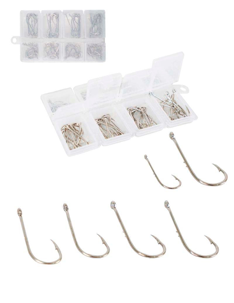 Anzuelos Para Pesca Con Caja Organizadora