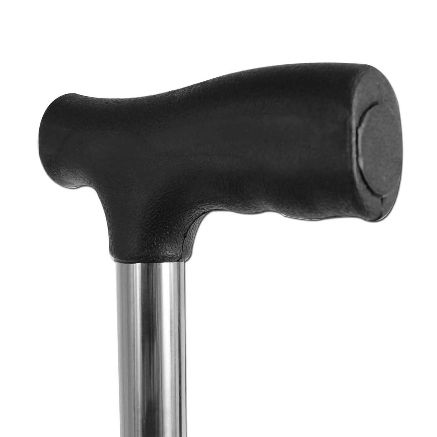 Bastón Ortopédico En Aluminio Plateado