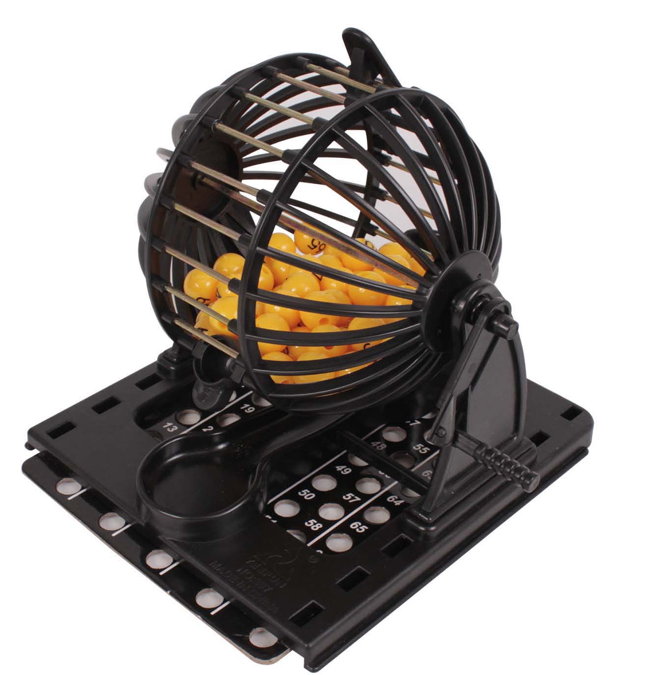 Bingo Balotera Familiar Negra