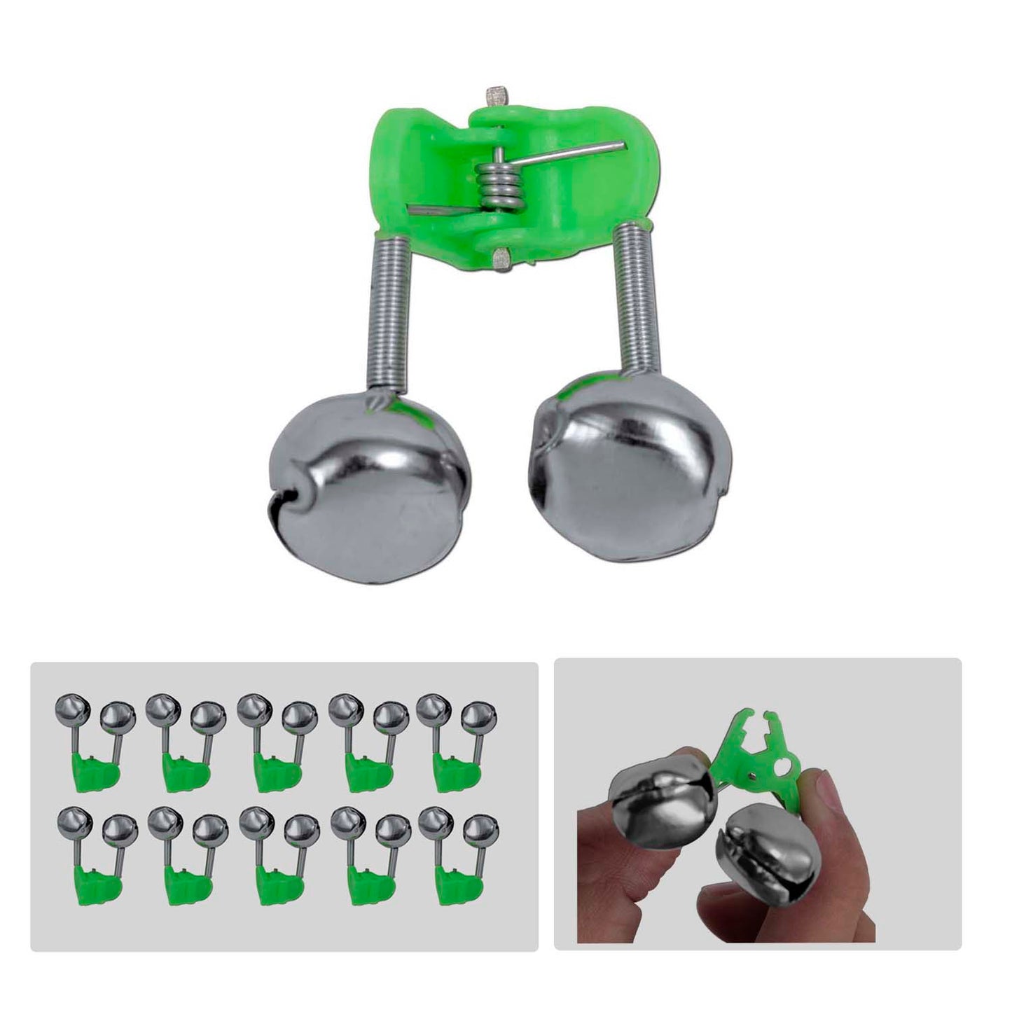 Campana Alarma Para Pesca x 10 Unidades