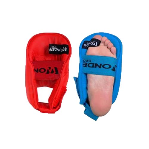 Canillera Espinillera Con Protector De Pie Para Karate