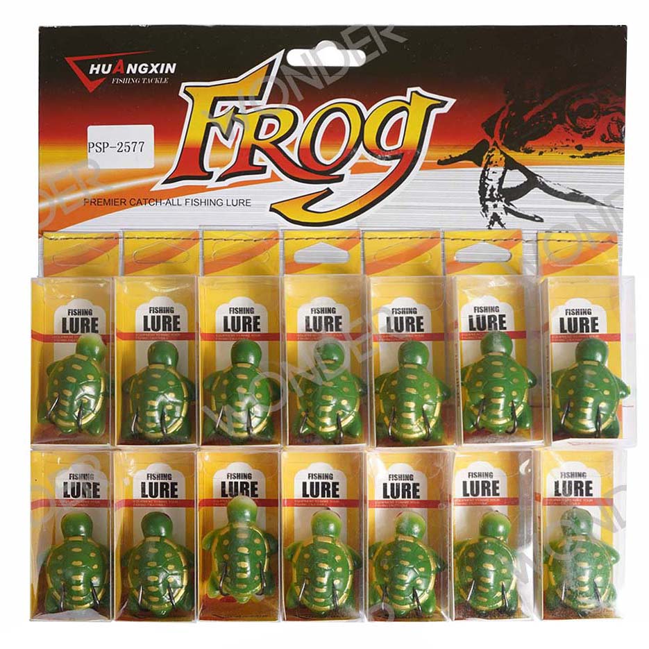 Señuelo Para Pesca Tortuga X 14 Unidades