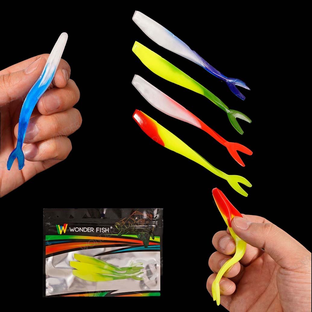 Señuelos Blandos De Pesca De 10 Cm