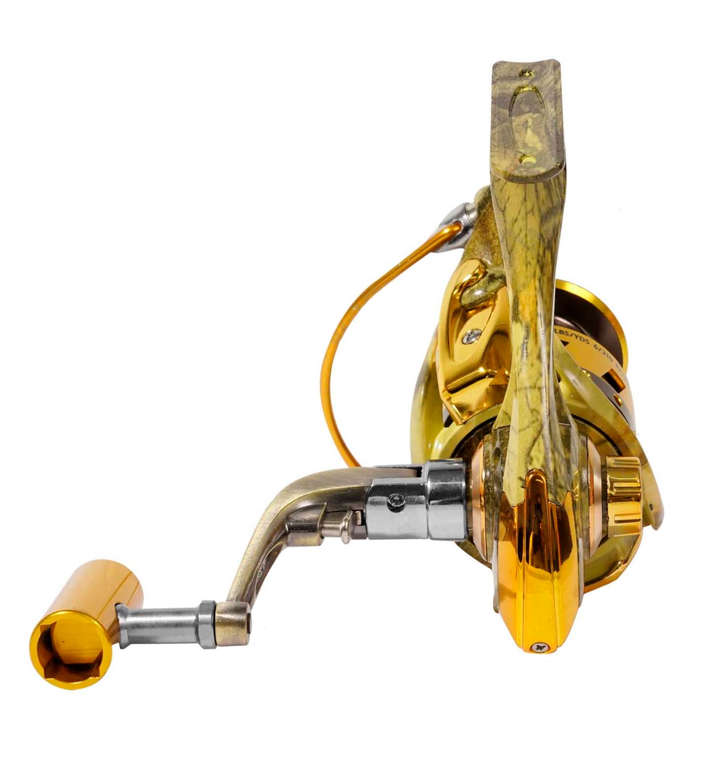 Carretel Para Pesca De 12+1 Balineras MA3000