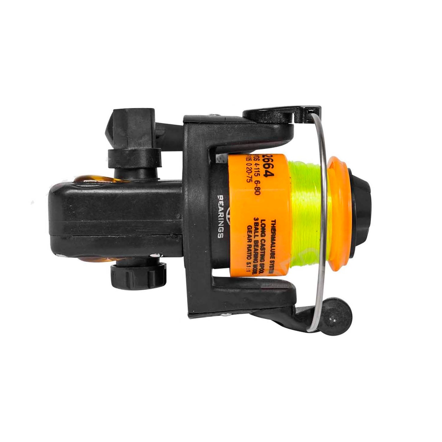 Carrete De 3 Balineras Para Pesca