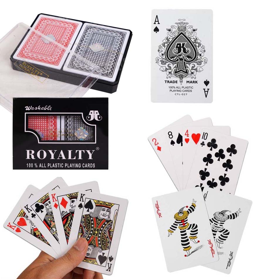 Cartas Plásticas x2 Mazos