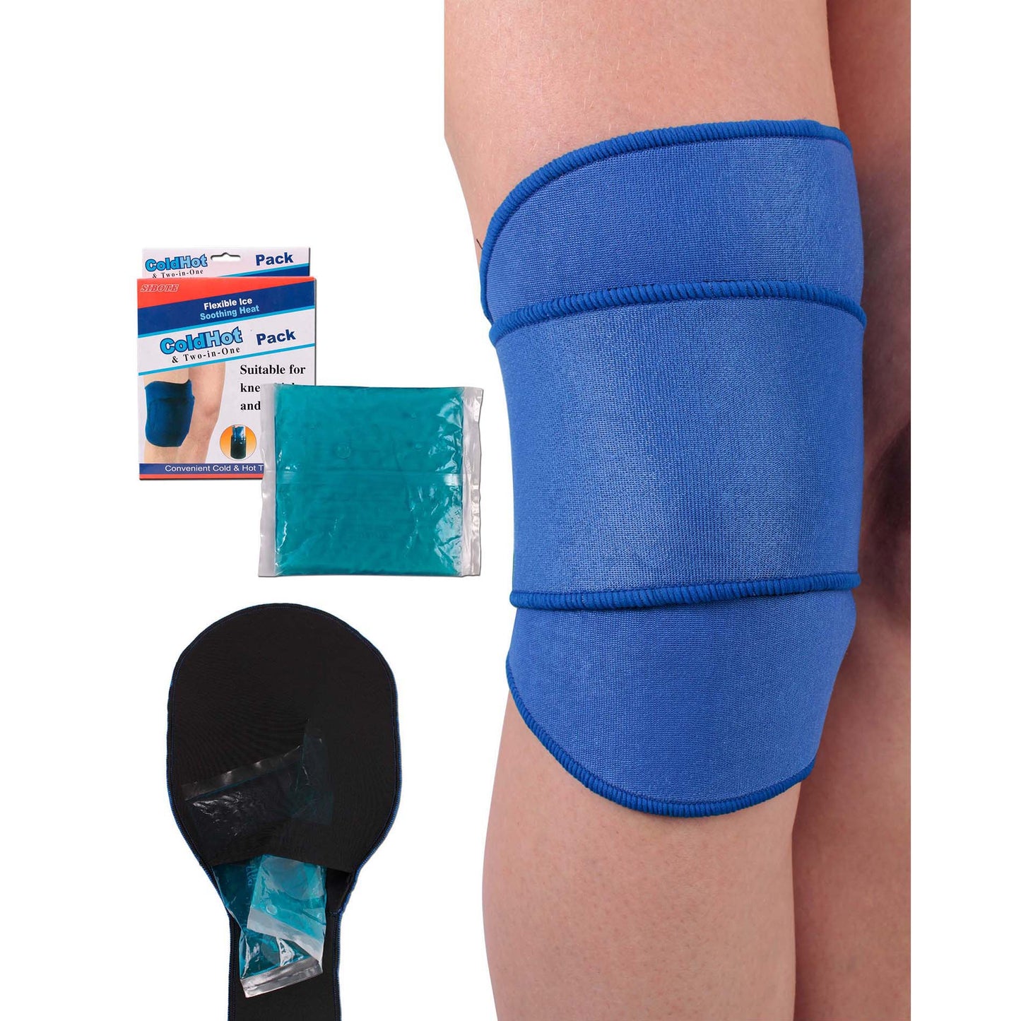 Rodillera Relajante Con Gel Frío Compresa
