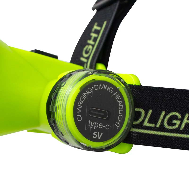 Linterna Frontal Led Para Buceo Acuatica