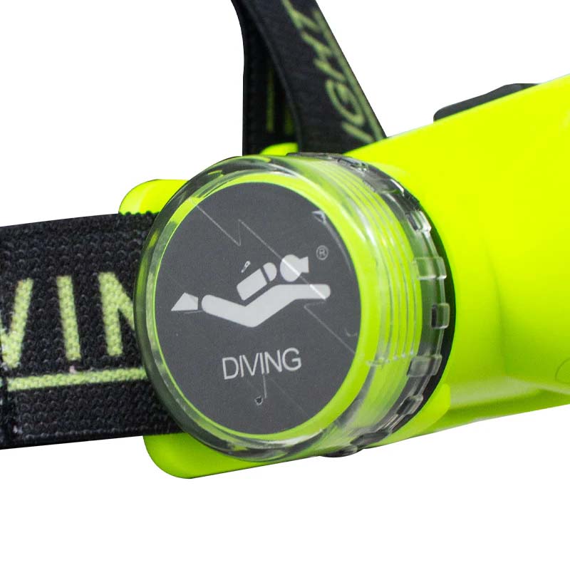 Linterna Frontal Led Para Buceo Acuatica