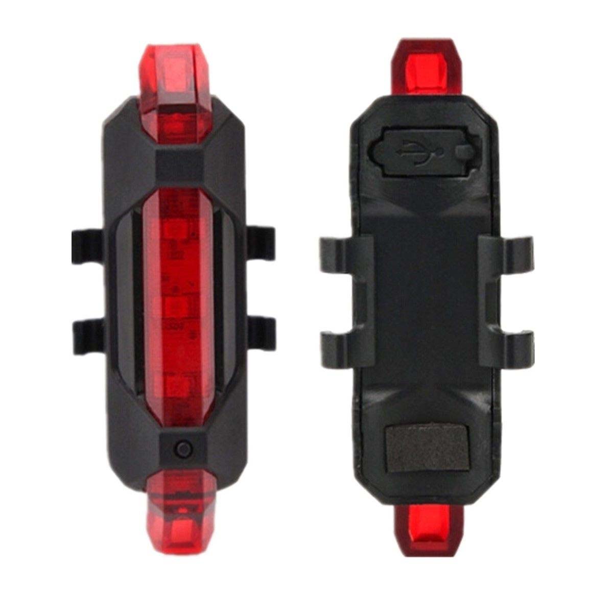Luz Led Para Bicicleta Recargable Trasera