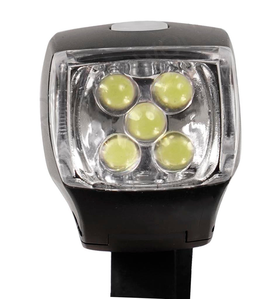 Luz Delantera Para Bicicleta Con Soporte