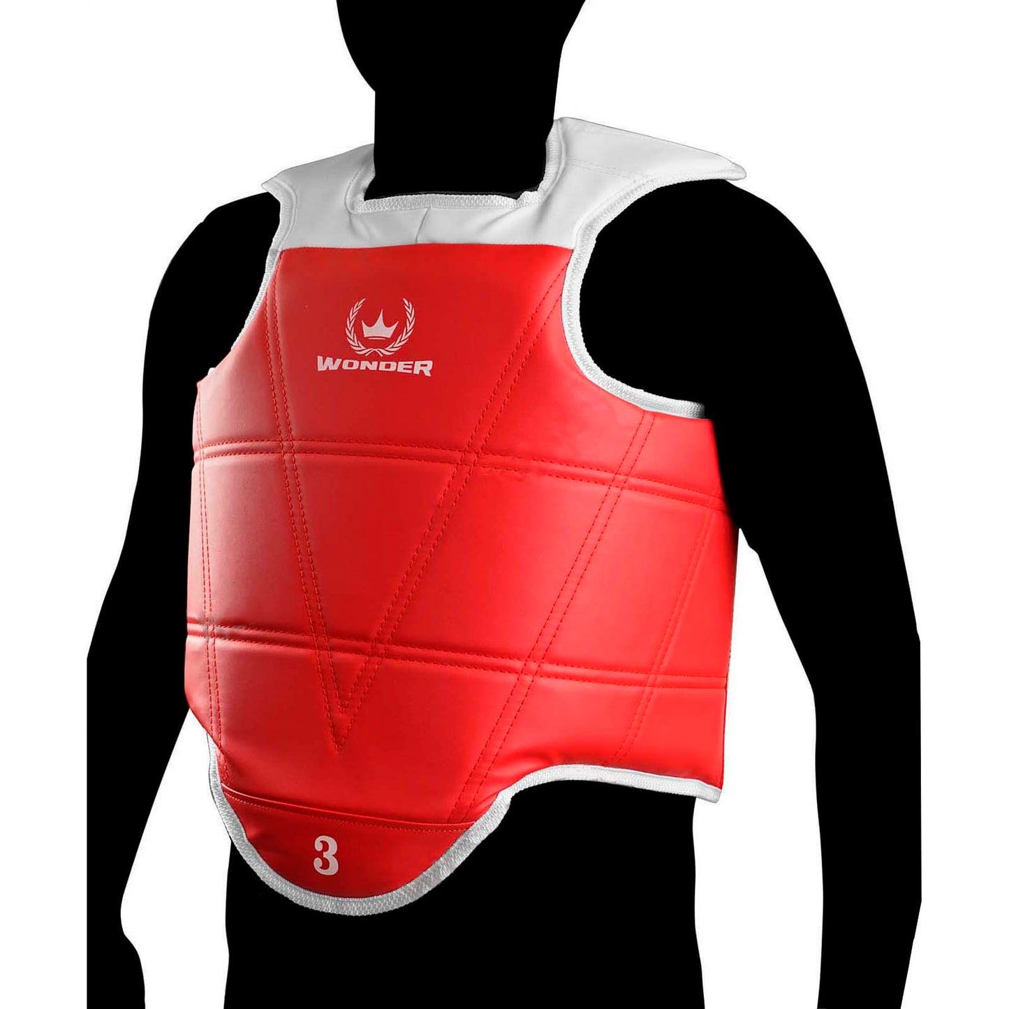 Chaleco Protector Taekwondo Artes Marciales Doble Faz Peto
