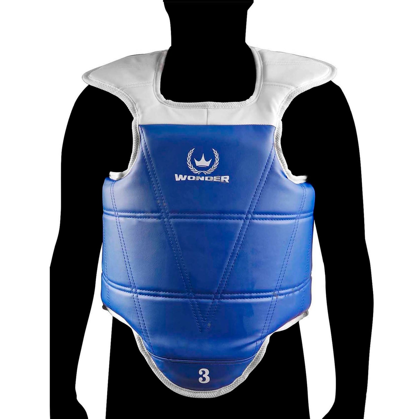 Chaleco Protector Taekwondo Artes Marciales Doble Faz Peto