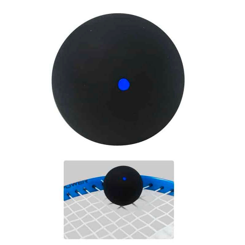 Pelota De Squash De Entrenamiento Con Un Punto Azul