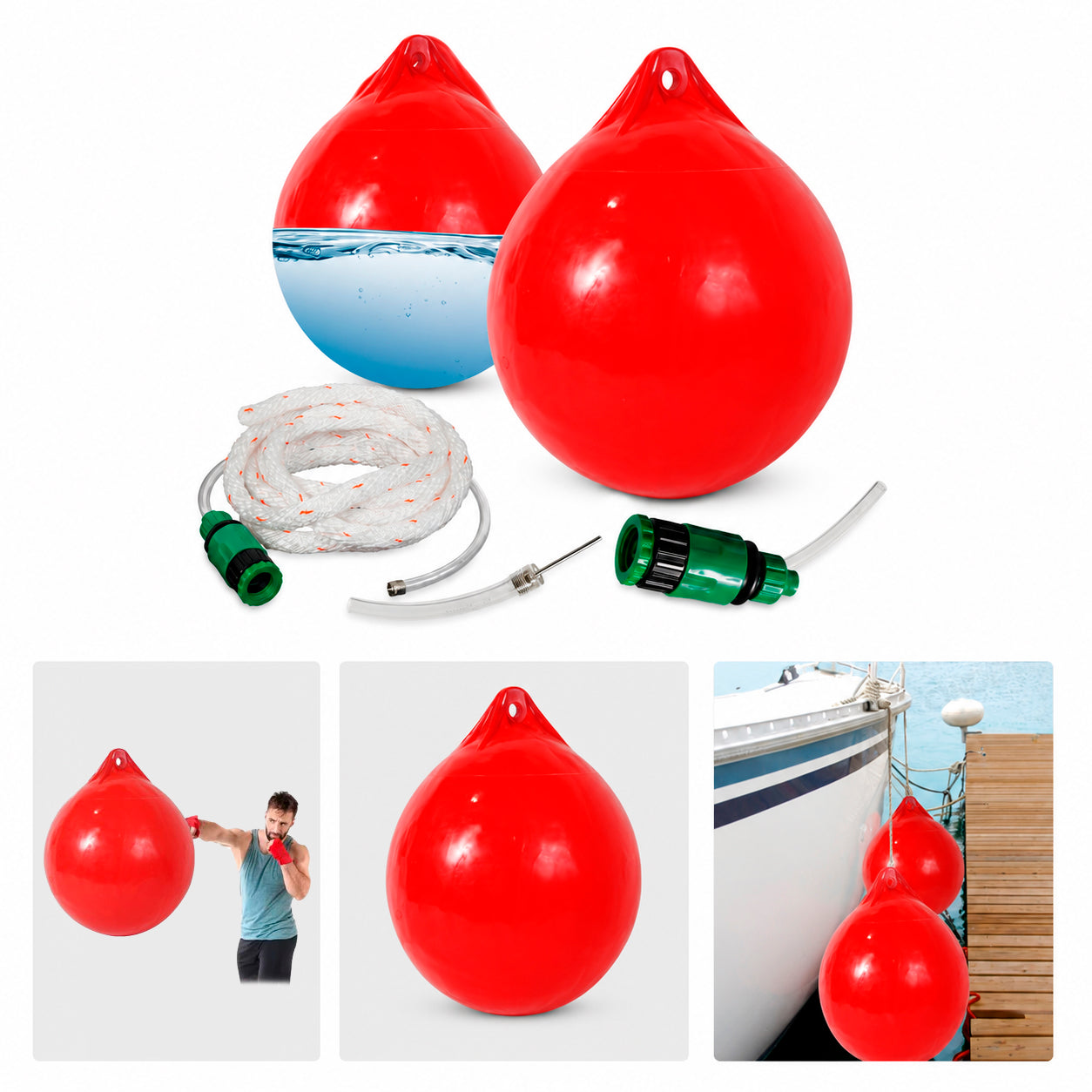 Pera Inflable De Agua - Boya Para Pesca