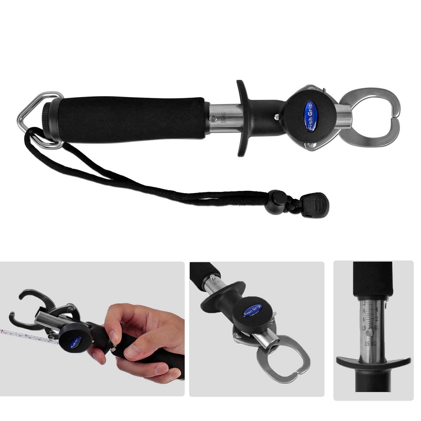Pinza Para Pesca Con Bascula De 15 Kg Labio De Berkley