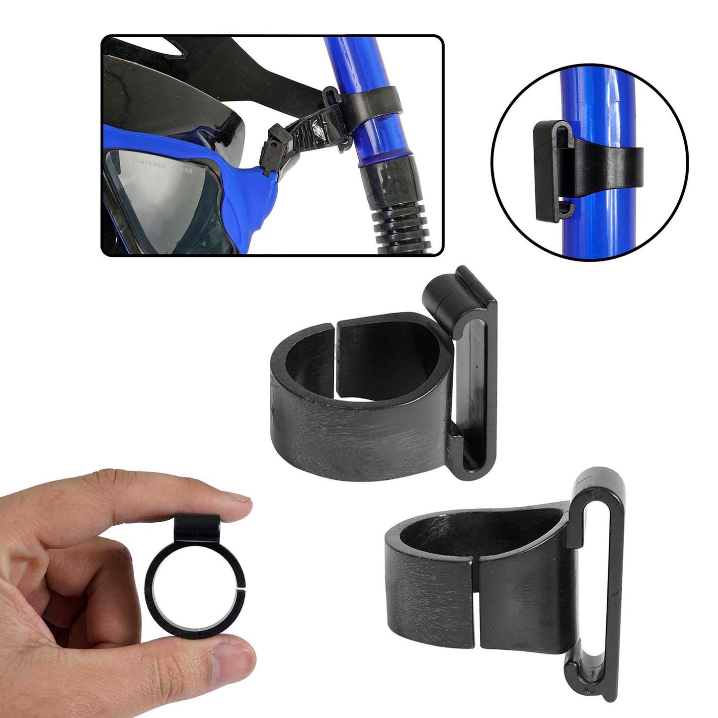 Repuesto Soporte Para Snorkel X 2 Unidades