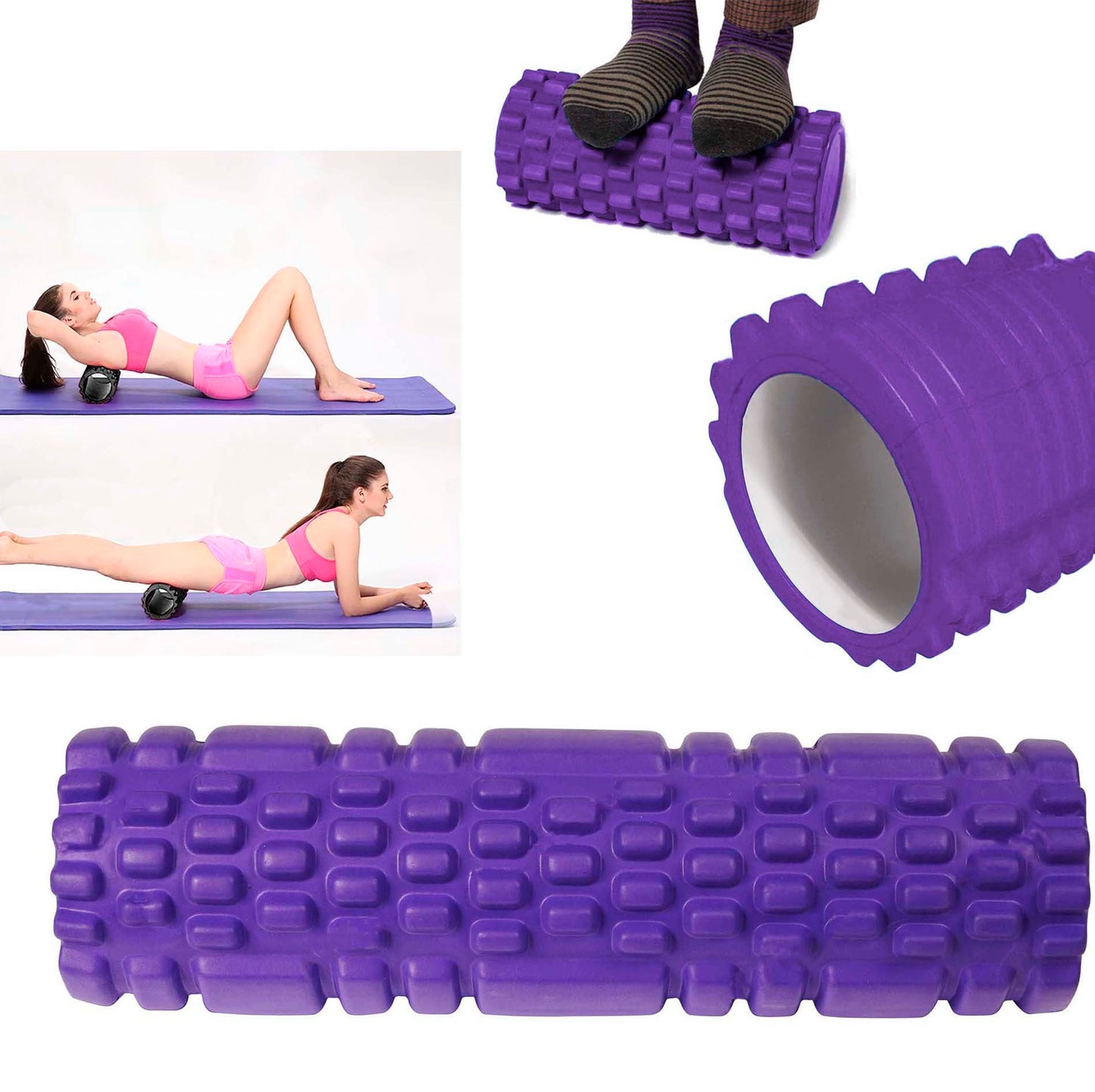 Rodillo Para Pilates Yoga De 30 x 9 cm