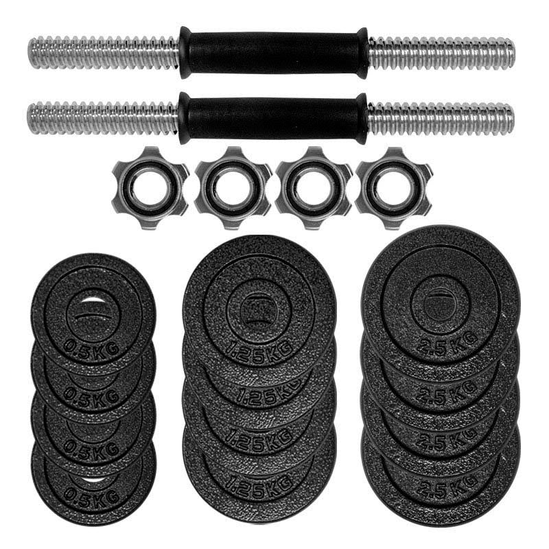 Set De Pesas Mancuernas De 20 Kg-40 Lb