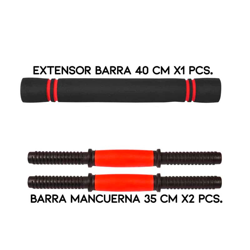 Set De Mancuernas 15 Kg