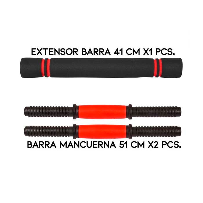 Set De Mancuernas 30 Kg