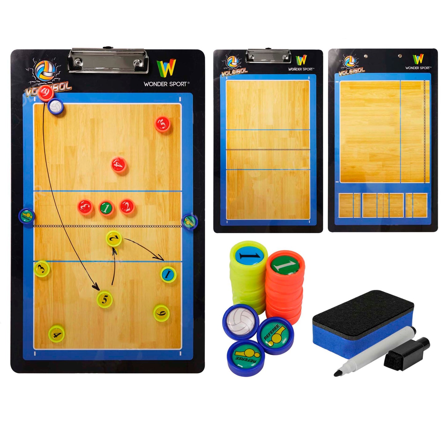 Tabla Tactica Estrategica Para Entrenador Voleibol