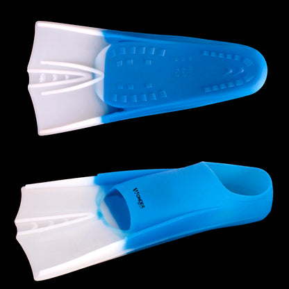 Aletas Cortas para Natación En Silicona Wonder