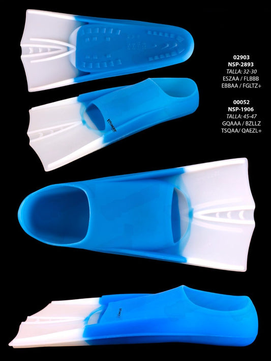 Aletas Cortas para Natación Wonder Sport – Mayor Impulso y Velocidad en el Agua