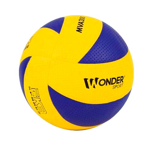 Balón de Volleyball Amarillo y Azul Oficial