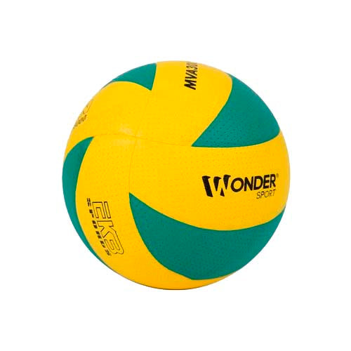 Balón de Volleyball Amarillo y Azul Oficial