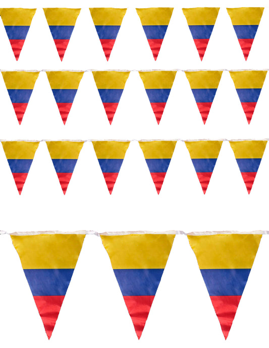 Banderín Tricolor Colombiano 8 Mts
