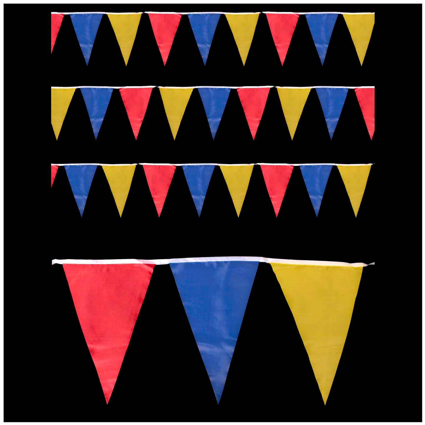 Banderín Tres Colores Colombiano 8 Mts