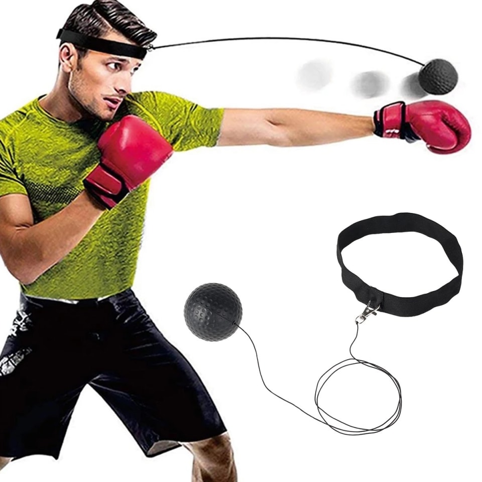 Kit De Pelotas Y Cabecera Para Reflejos Boxeo