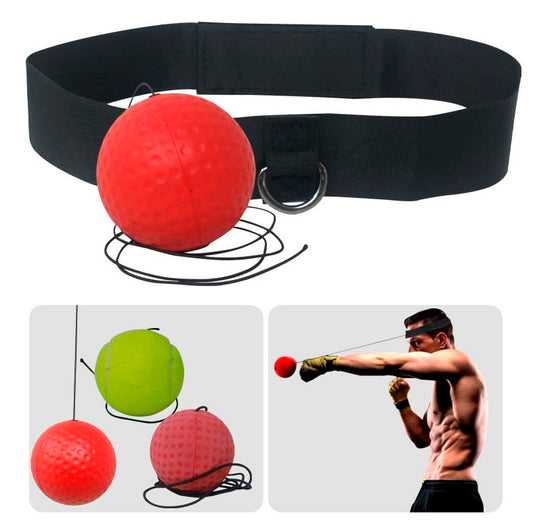 Kit De Pelotas Y Cabecera Para Reflejos Boxeo