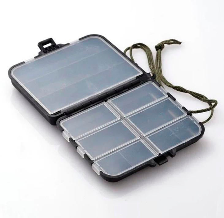 Estuche Caja Organizadora Para Anzuelos Señuelos Pesca