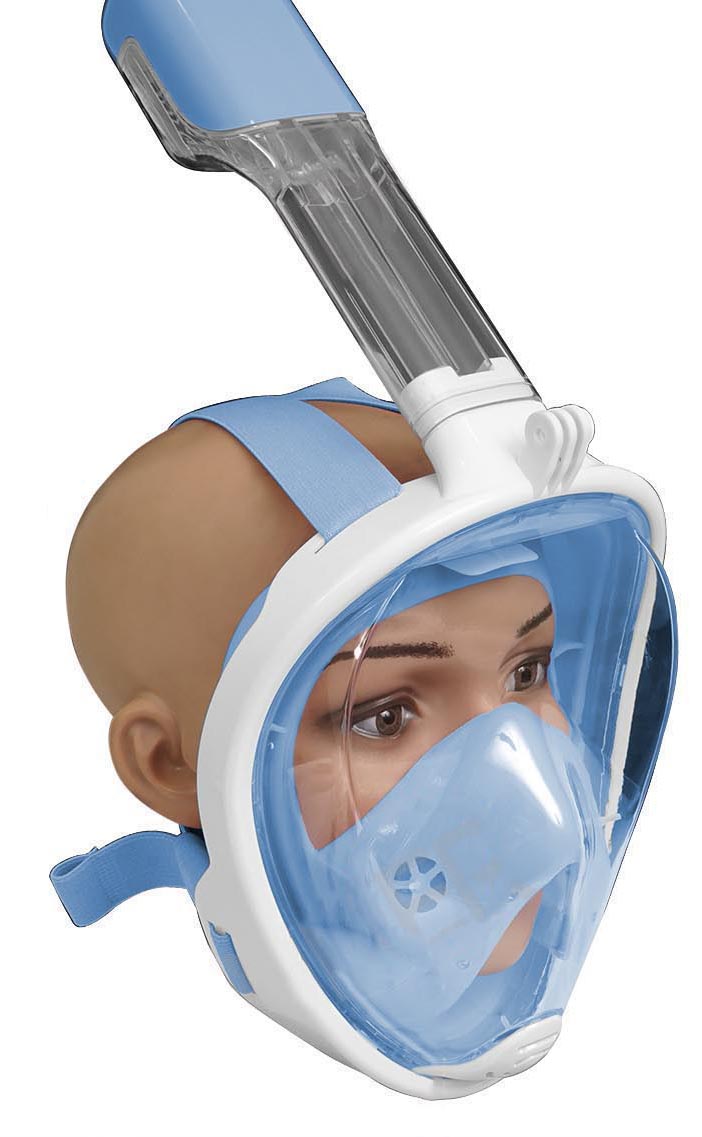 Mascara Buceo Careta Snorkel Full Face