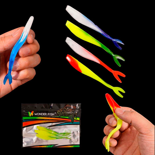 Señuelos Blandos De Pesca De 10 Cm