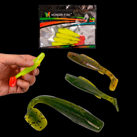 Carnada Blanda Artificial Para Pesca De 8 cm