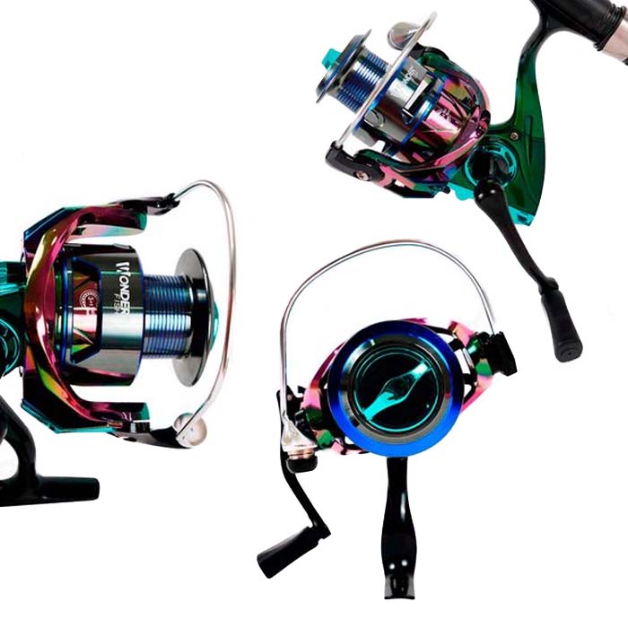 Carrete Para Pesca De3+1 Balineras