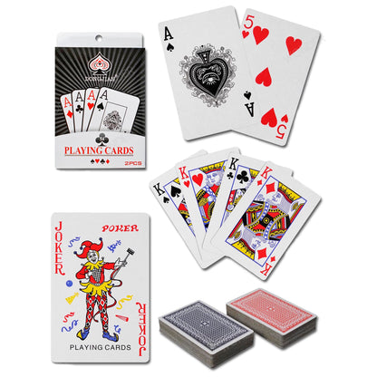 Cartas Naipes En Cartón Poker