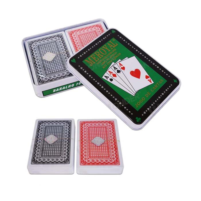 Baraja de Cartas Plásticas Profesional x2 Mazos