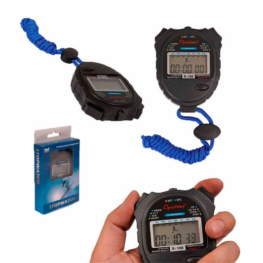 Cronometro Deportivo Con 60 Memorias Anytime
