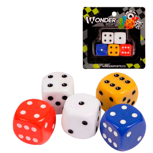 Juego De Dados X 5 Unidades