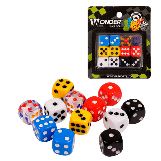 Juego De Dados X 12 Unidades