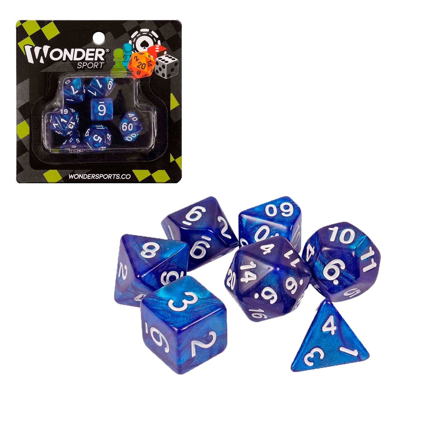 Set De Dados x 7 Juegos de Rol