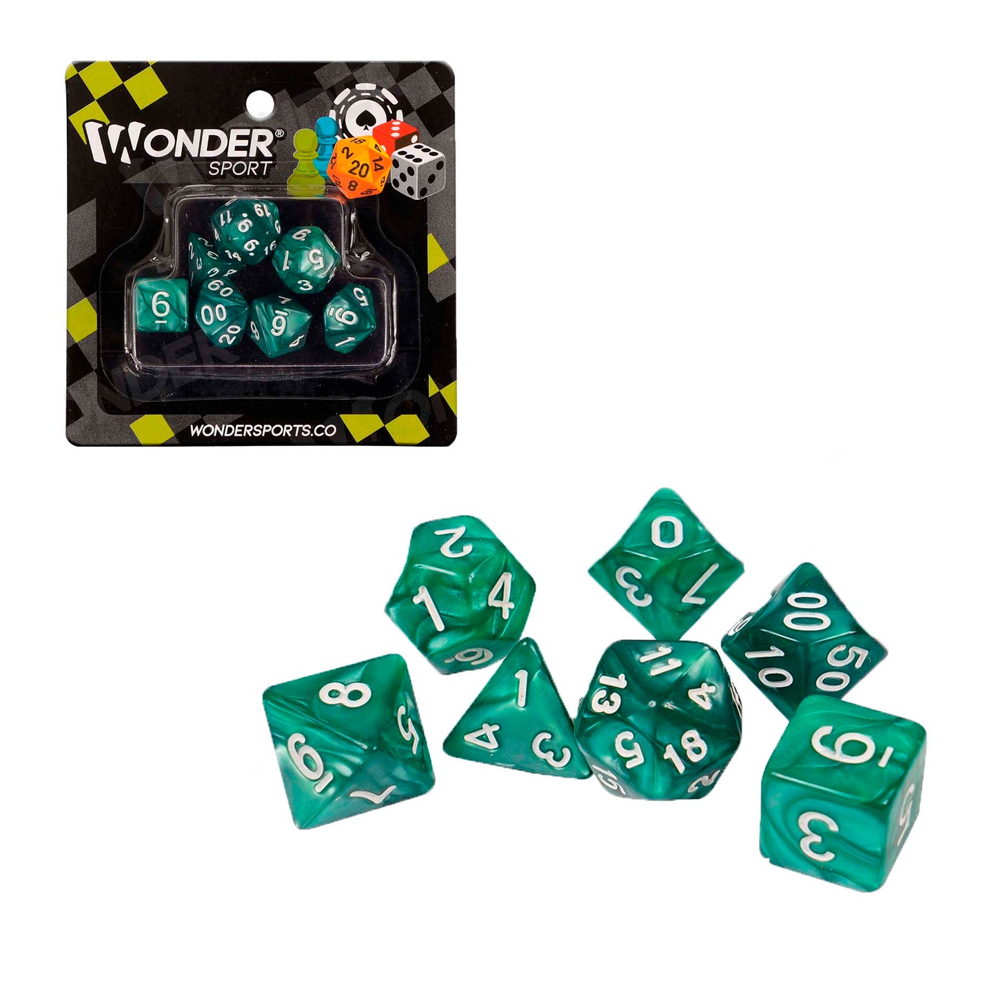 Set De Dados x 7 Juegos de Rol