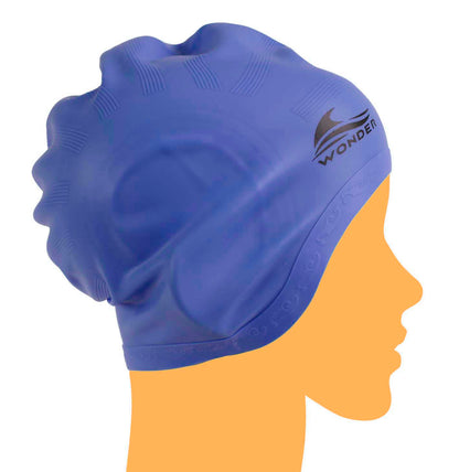 Gorro Para Natación En Silicona Con Proteccio En Orejas