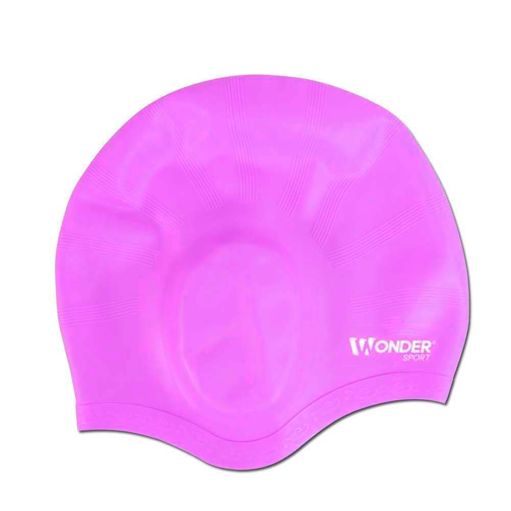 Gorro Para Natación En Silicona Con Proteccio En Orejas