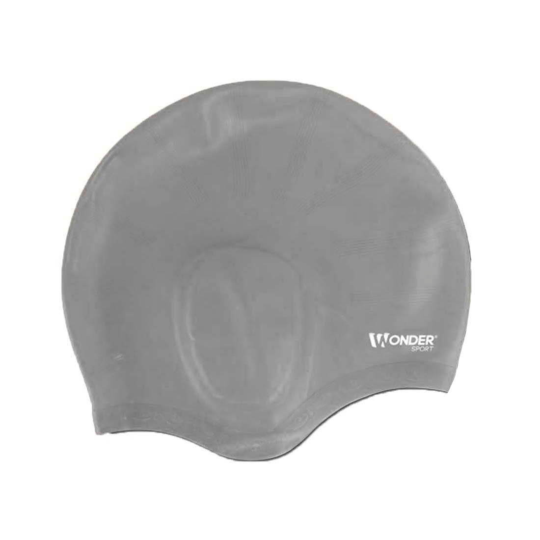 Gorro Para Natación En Silicona Con Proteccio En Orejas