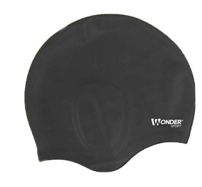 Gorro Para Natación En Silicona Con Proteccio En Orejas